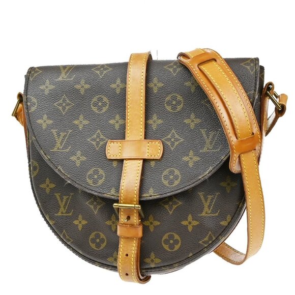 LOUIS VUITTON Chantilly GM Shoulder Bag Monogram Leather BN USA M51232 34YH742 - Picture 1 of 16